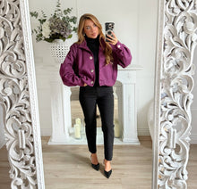 Cargar imagen en el visor de la galería, Chaqueta BOMBER BUGANVILLA
