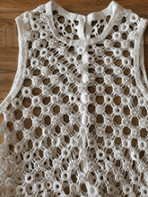 Cargar imagen en el visor de la galería, Camisa CROCHET BRILLO
