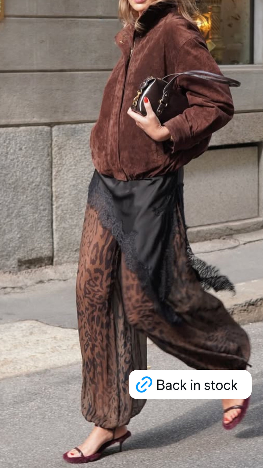 Pantalón GASA LEOPARDO