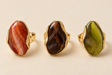 Cargar imagen en el visor de la galería, Anillo CRISTAL AJUSTABLE

