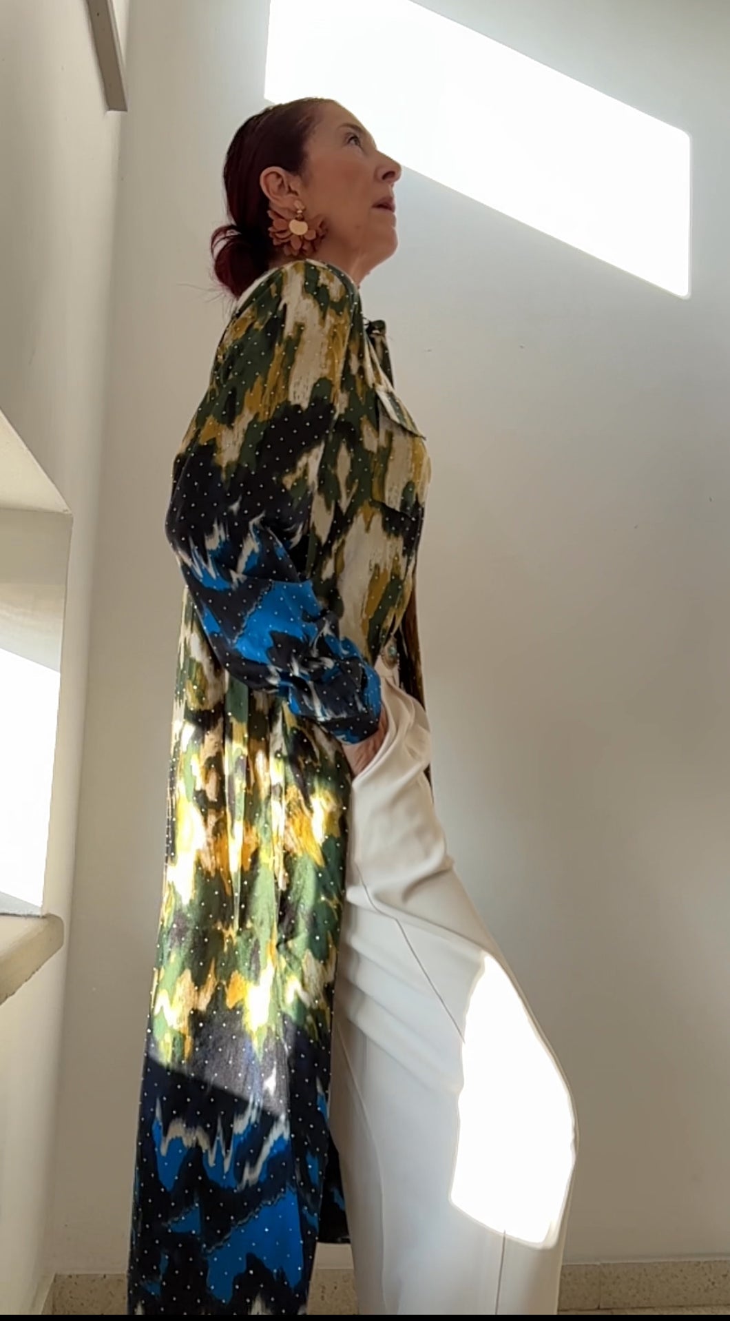 Vestido camisero LUCO VERDE