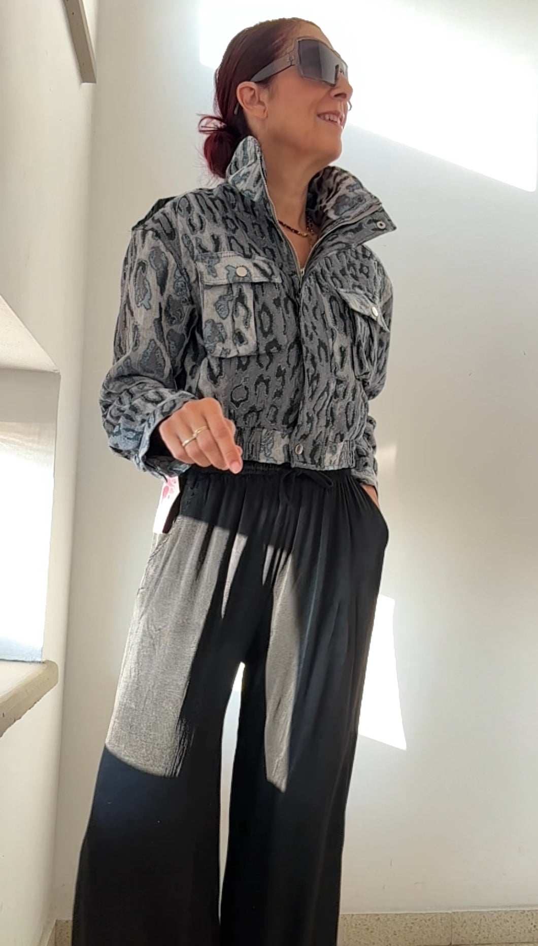 Chaqueta BOMBER GRIS