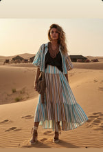 Cargar imagen en el visor de la galería, Conjunto BOHO RAYAS
