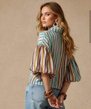 Cargar imagen en el visor de la galería, Conjunto BOHO RAYAS
