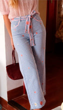 Cargar imagen en el visor de la galería, Pantalón VICHY AZUL
