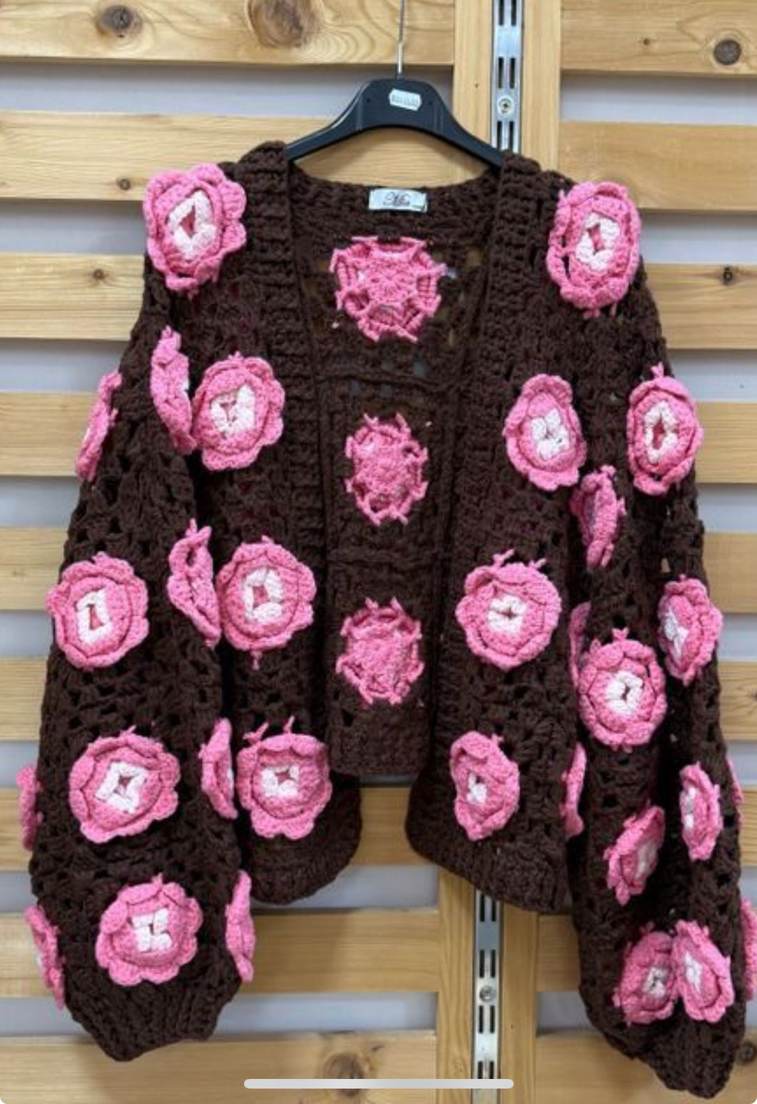 Chaqueta CROCHET FLOR