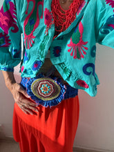 Cargar imagen en el visor de la galería, Chaqueta BOHO TURQUESA
