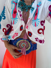 Cargar imagen en el visor de la galería, Chaqueta BOHO BLANCA
