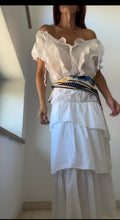 Cargar imagen en el visor de la galería, Falda VOLANTES BLANCO
