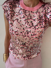 Cargar imagen en el visor de la galería, Top PINK PAILLETS
