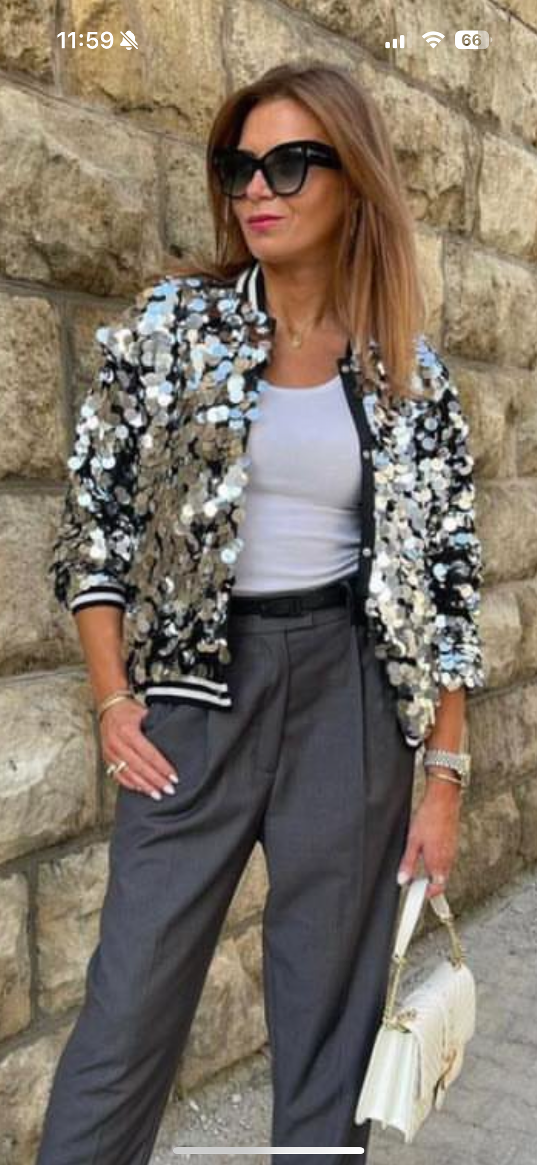 Chaqueta BOMBER LETI