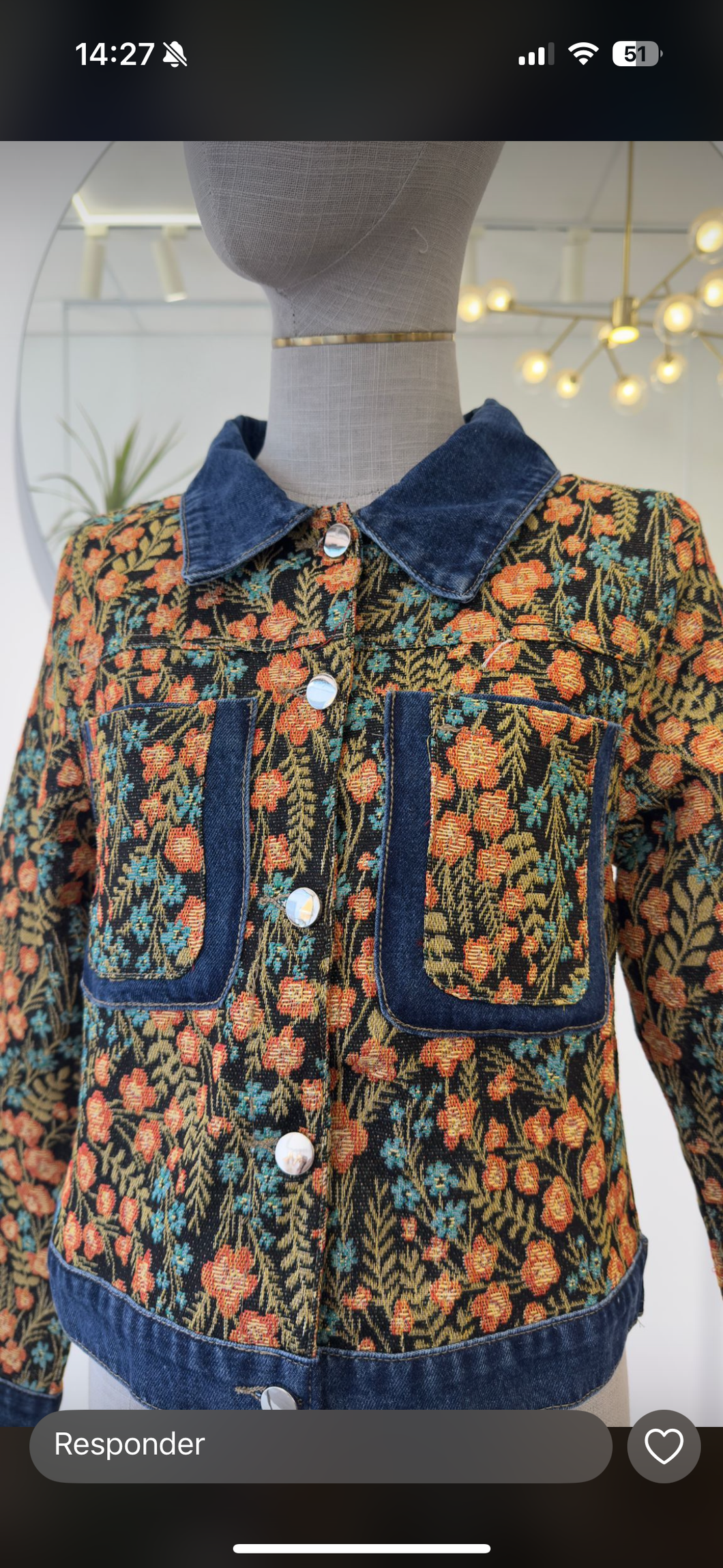 Chaqueta demin BORDAFOS