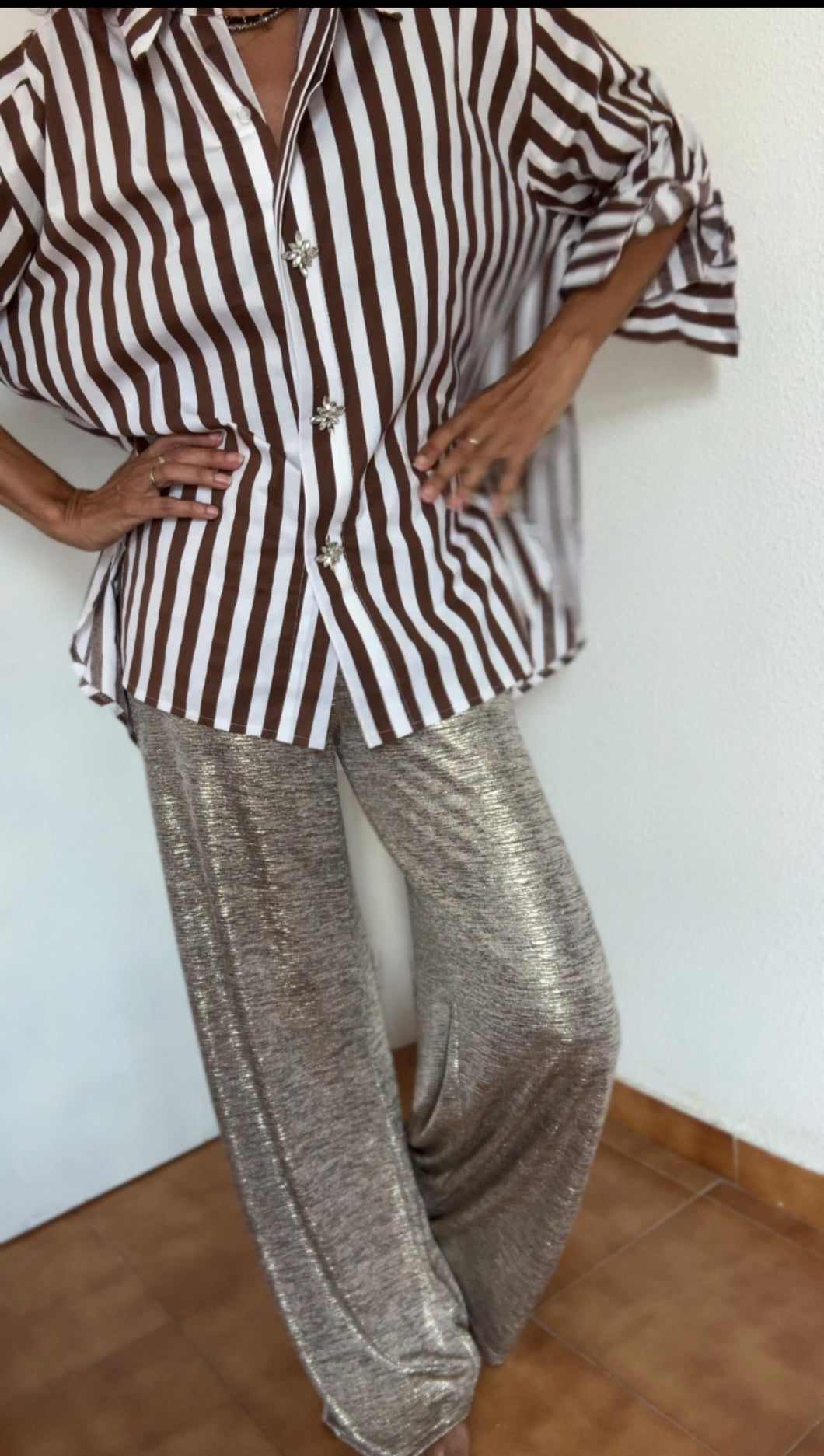Camisa BOTÓN BRILLO