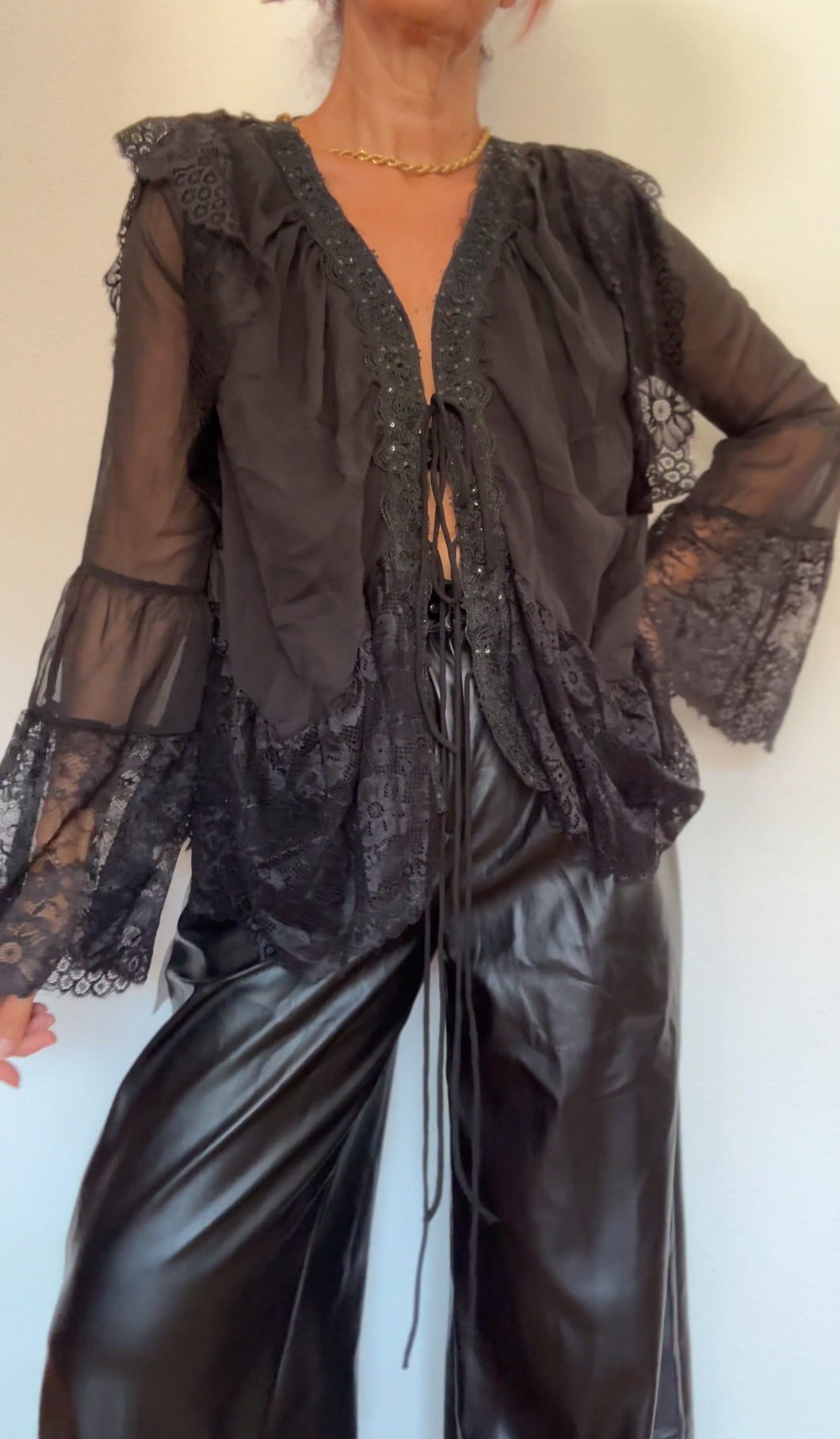 Camisa BOHO NEGRO