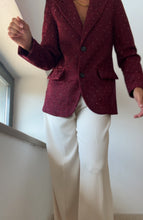 Cargar imagen en el visor de la galería, Chaqueta ENCAJE VINO
